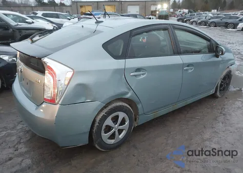2013 Toyota Prius Three из США, поврежденный, VIN JTDKN3DU3D1650157
